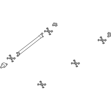 Mopar 5146477AC Drive Shaft Mopar 5146477AC Drive Shaft
