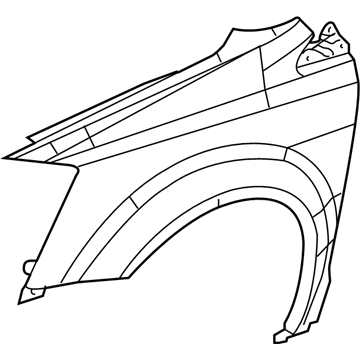 Chrysler Town & Country Fender - 68029129AC