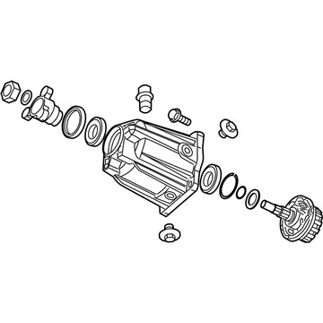 Mopar 5110008AD Viscous Coupler, Rear