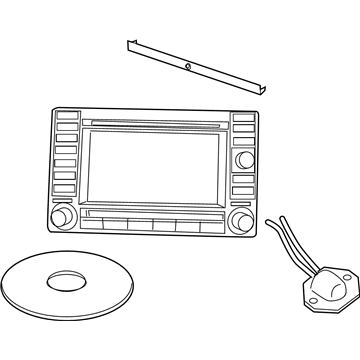 Dodge 82208653AN Navigation System Kit