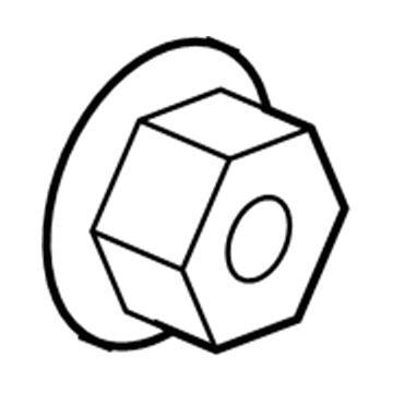 Chrysler 6104725AA Power Mirror Nut