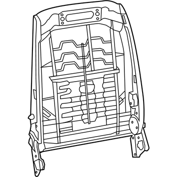 Chrysler 68104427AA Seat Back Frame