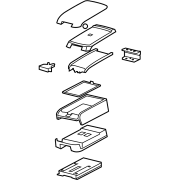 Jeep Compass Armrest - 1WN92XDVAA