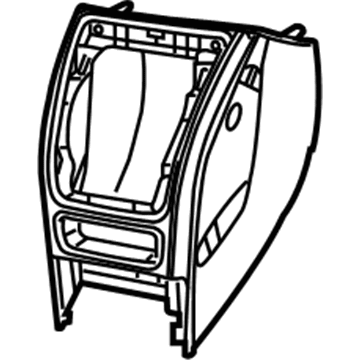 Jeep 1JM51DK2AD Gearshift Housing