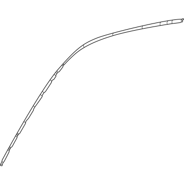 Ram 68109587AA Drip Molding