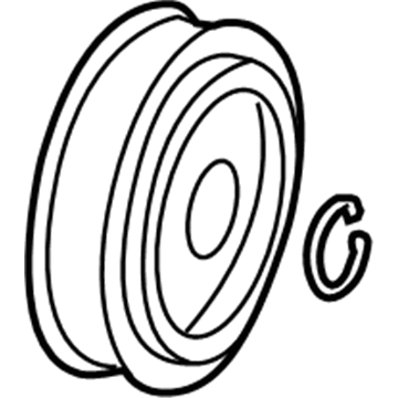Dodge 68166491AA Pulley