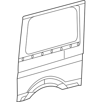 Dodge 68009162AB Rear Panel