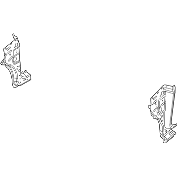Ram 68528478AA Inner Hinge Pillar