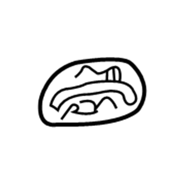 Mopar SH74BD1AC Interior Lamp, Rear Passenger Side