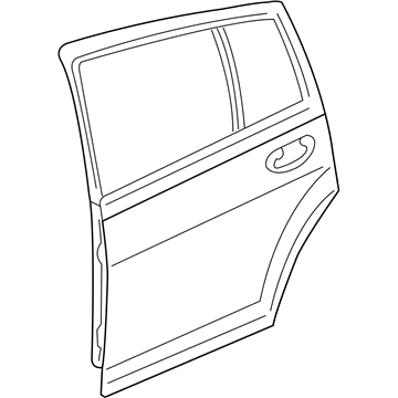 Dodge 5074163AG Door Shell