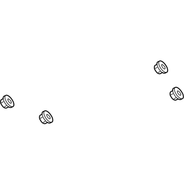 Jeep 6505316AA Shield Nut