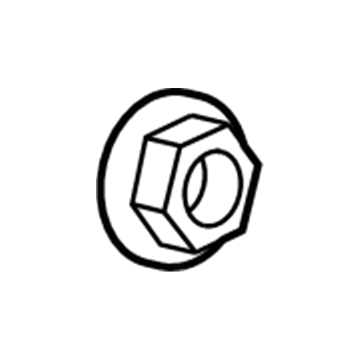 Jeep 6512602AA Stabilizer Link Lock Nut