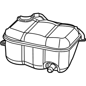 Dodge Viper Coolant Reservoir - 5030626AC