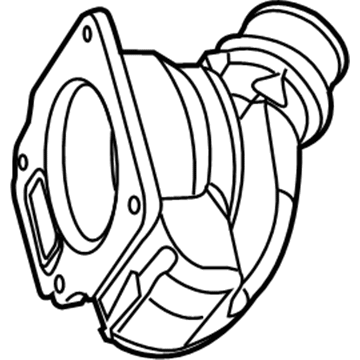 2017 Dodge Viper Thermostat Housing - 5045558AA