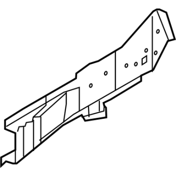 Mopar 68323888AB Rail - Front Side Rail Front