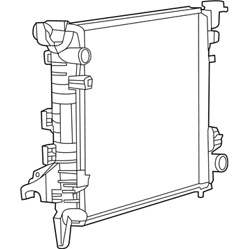 Ram 2500 Radiator - 68232750AB