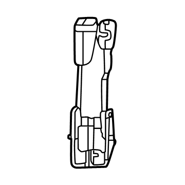 Jeep 7LX711D4AA Outer Buckle