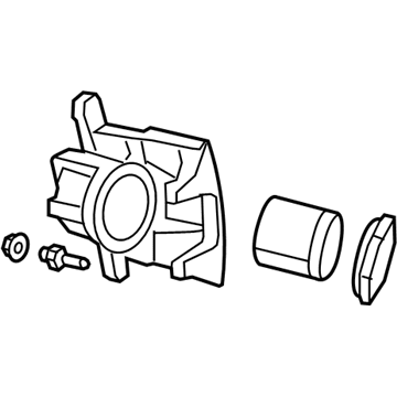 Jeep 68003774AA Caliper