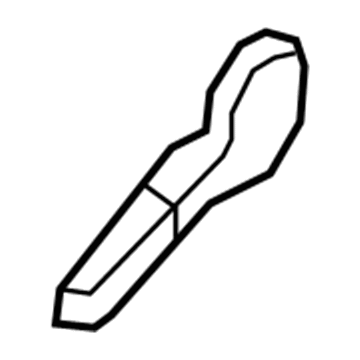 Chrysler 1FU731D5AA Adjust Handle