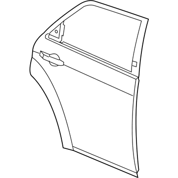 Chrysler 68054990AA Door Shell