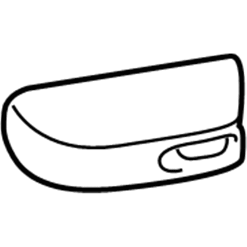 Jeep 68077939AA Wiper Arm Cover