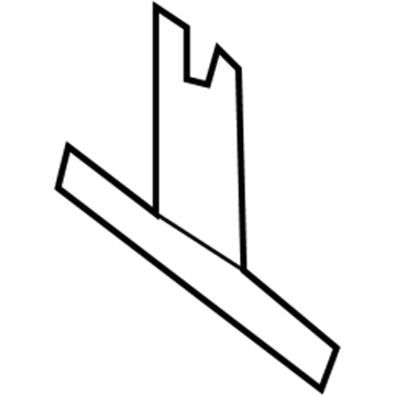 Dodge 3738921 License Bracket