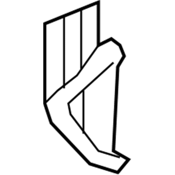 Dodge 55077705AA Bumper Mount Bracket