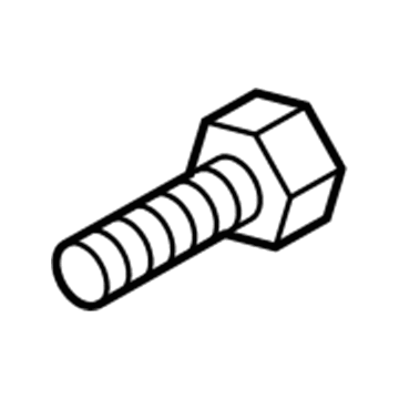Dodge 6507391AA Bumper Bolt