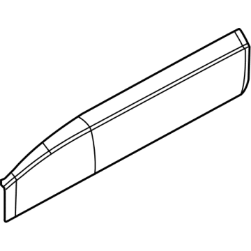 Jeep 7SR49LXHAA Body Side Molding