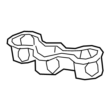 Ram 68206301AA Bezel Lining