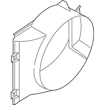 Chrysler 52028998AE Fan Shroud