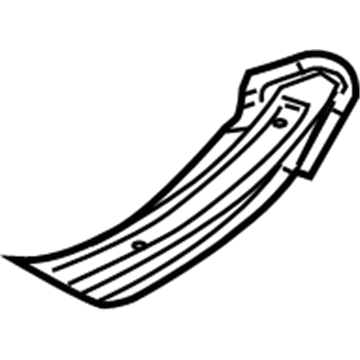 Dodge 4780833AA Side Rail Extension