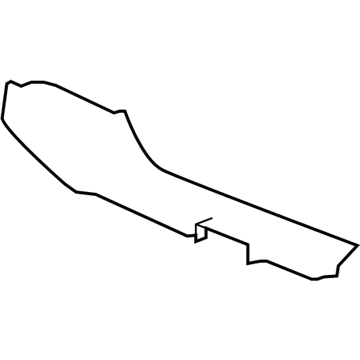 Jeep 6BM28TX7AH Cowl Kick Panel