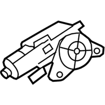 Chrysler Window Motor - 68021446AA