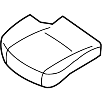 Dodge 68010848AB Seat Cushion Pad