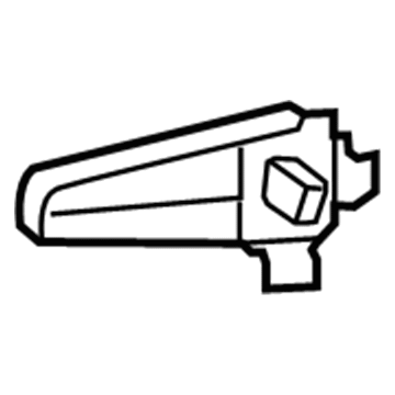 Dodge 1QQ62R5YAA Armrest