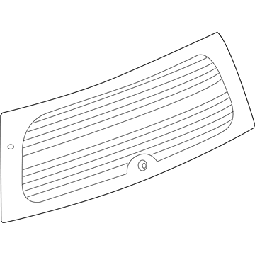 Jeep 5155452AE Lift Gate Glass