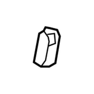 Jeep YV87HDAAF Seat Belt Cover