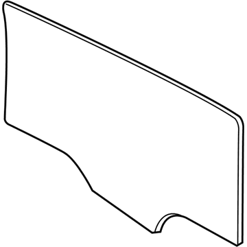 Jeep 68274331AA Door Glass