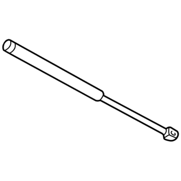 Jeep Lift Support - 55076310AD