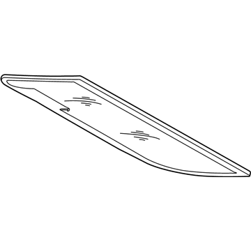 Jeep 4883306AD Lift Gate Glass