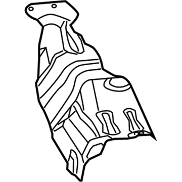 Jeep 5155473AC Heat Shield