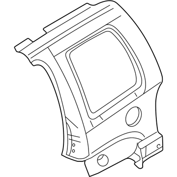 Dodge 68005030AB Outer Quarter Panel