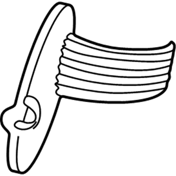 Dodge 55362289AA Fuel Door