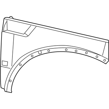 Dodge 55360844AD Fender