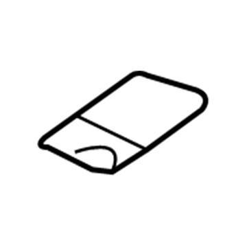 Dodge 55396958AA Fender Lower Bracket