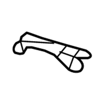 Dodge 55396930AA Fender Center Bracket