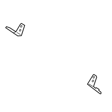 Jeep 68353836AB Skid Plate Mount Bracket