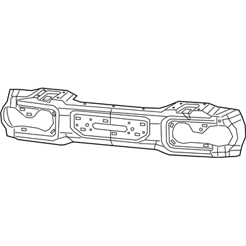 Jeep Wrangler Bumper - 68293891AB