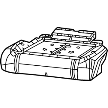 Jeep 68458611AC Seat Cushion Pad